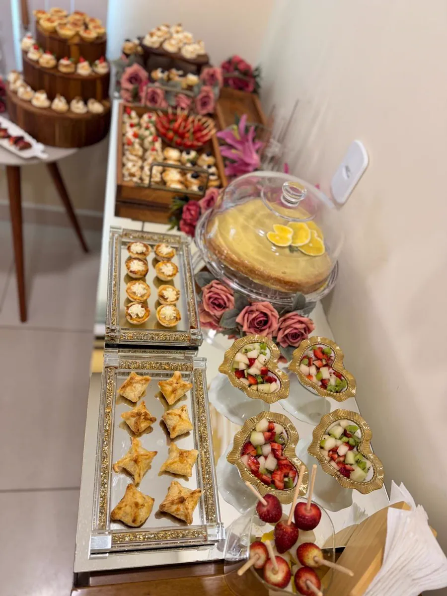 Mesa do evento de inauguração